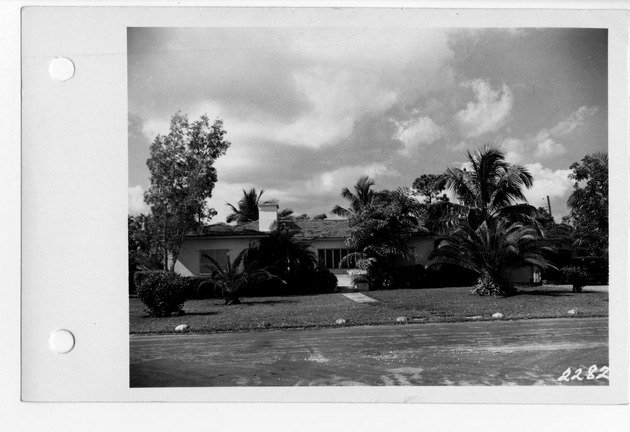 Durango Street, Coral Gables, Florida - recto