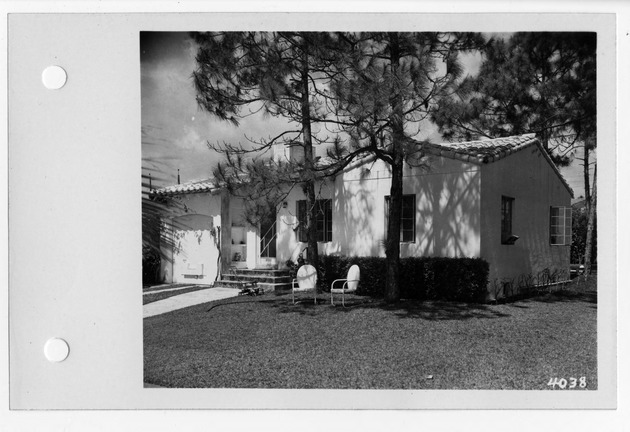 Devonshire Boulevard, Coral Gables, Florida - recto