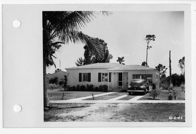 Devonshire Boulevard, Coral Gables, Florida - recto