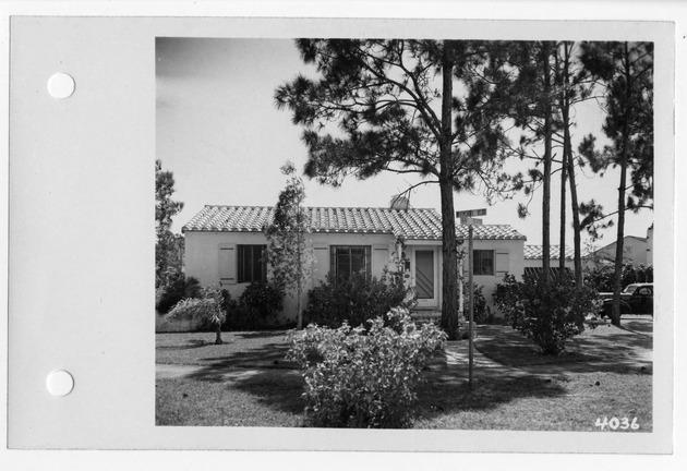 Devonshire Boulevard, Coral Gables, Florida - recto