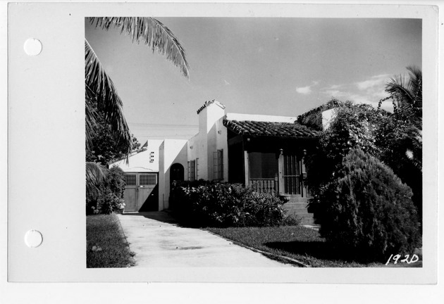 Ferdinand Street, Coral Gables, Florida - recto