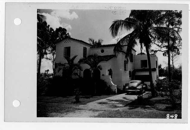 Ferdinand Street, Coral Gables, Florida - recto