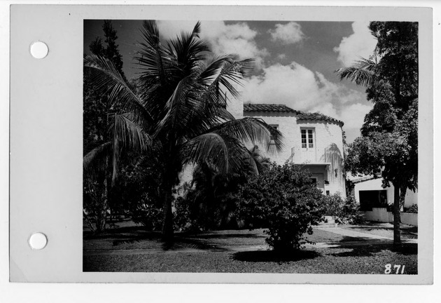 Ferdinand Street, Coral Gables, Florida - recto