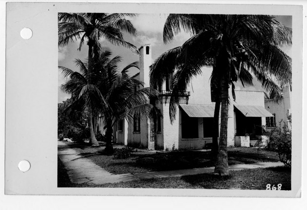 Ferdinand Street, Coral Gables, Florida - recto