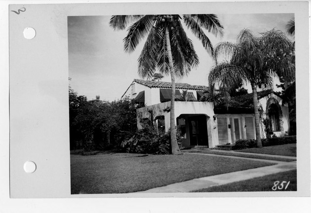 Ferdinand Street, Coral Gables, Florida - recto