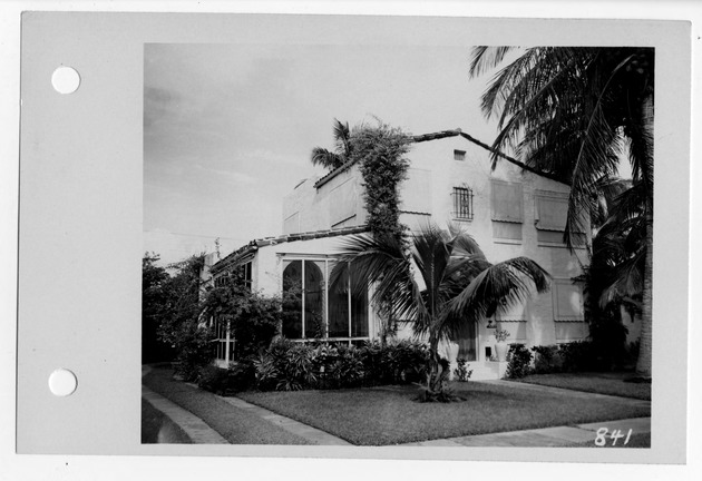 Ferdinand Street, Coral Gables, Florida - recto
