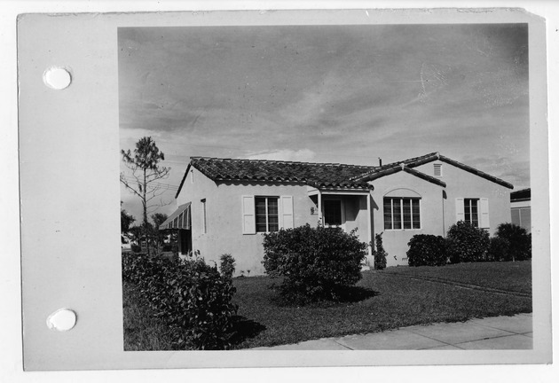 Fonseca Avenue, Coral Gables, Florida - recto