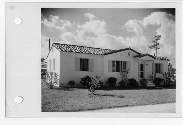 Fonseca Avenue, Coral Gables, Florida - recto