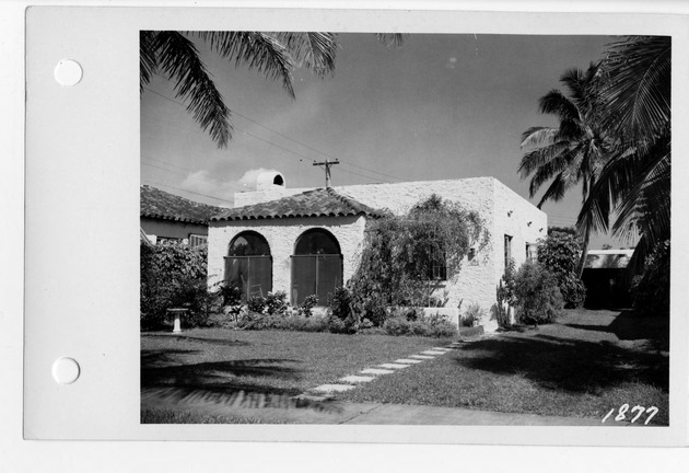 Genoa Street, Coral Gables, Florida - recto