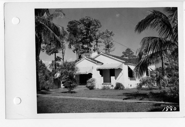 Genoa Street, Coral Gables, Florida - recto