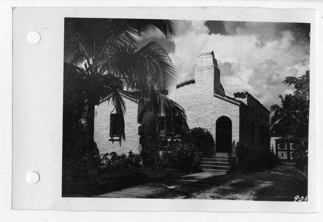 Genoa Street, Coral Gables, Florida - recto