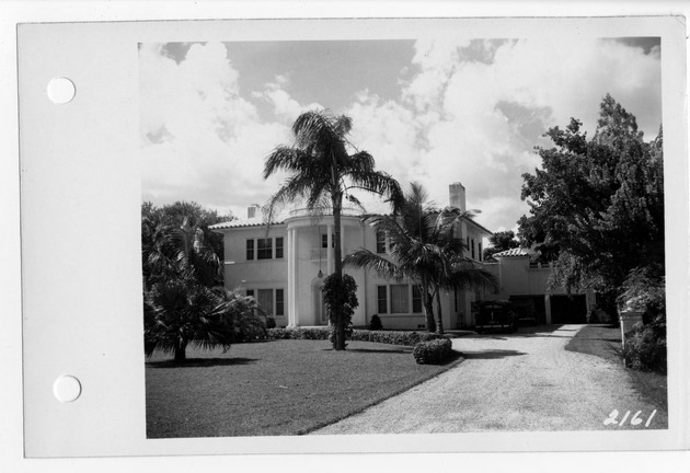 Granada Boulevard, Coral Gables, Florida - recto