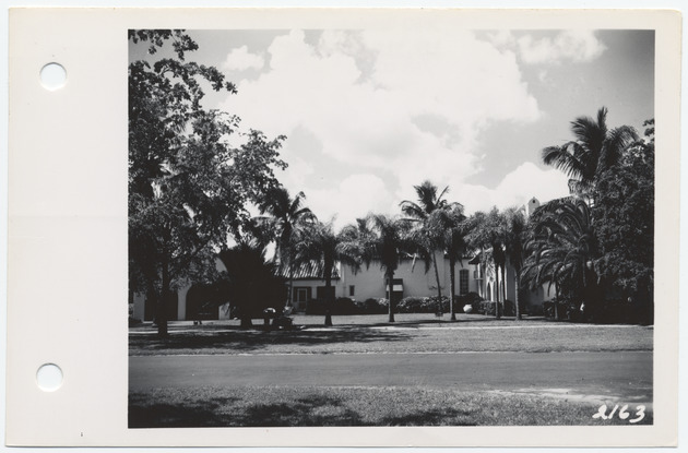 Granada Boulevard, Coral Gables, Florida - recto