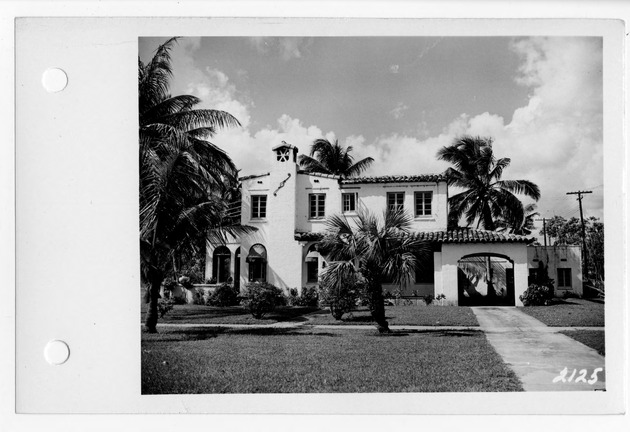 Granada Boulevard, Coral Gables, Florida - recto