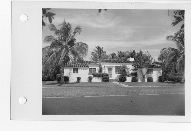 Granada Boulevard, Coral Gables, Florida - recto