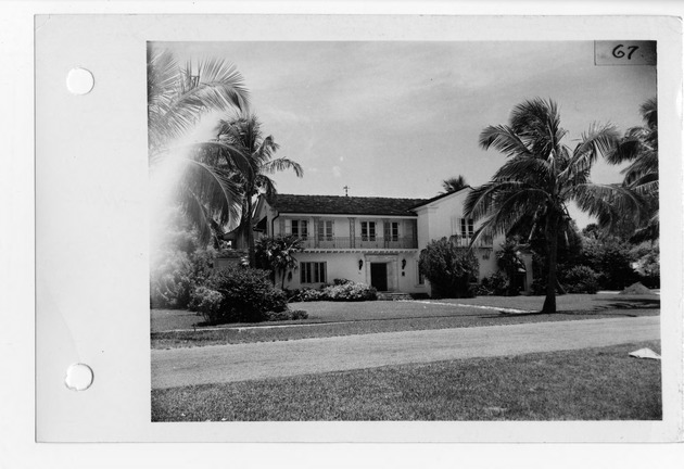 North Greenway Drive, Coral Gables, Florida - recto