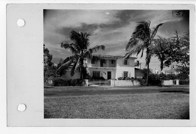 North Greenway Drive, Coral Gables, Florida - recto