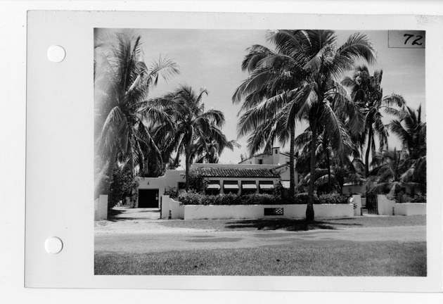 North Greenway Drive, Coral Gables, Florida - recto