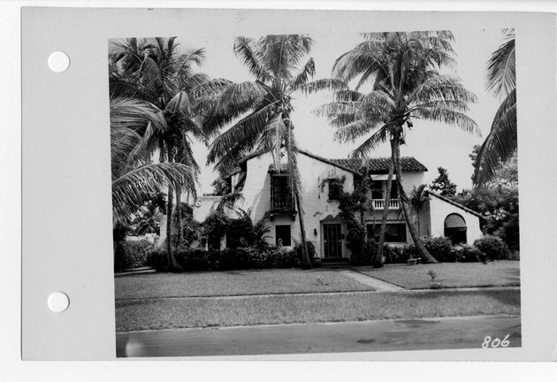 North Greenway Drive, Coral Gables, Florida - recto