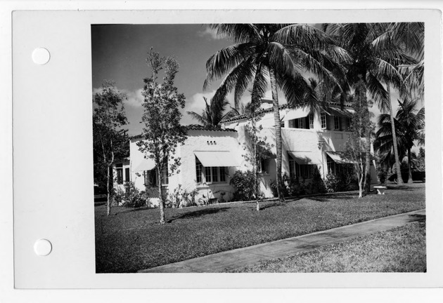 North Greenway Drive, Coral Gables, Florida - recto