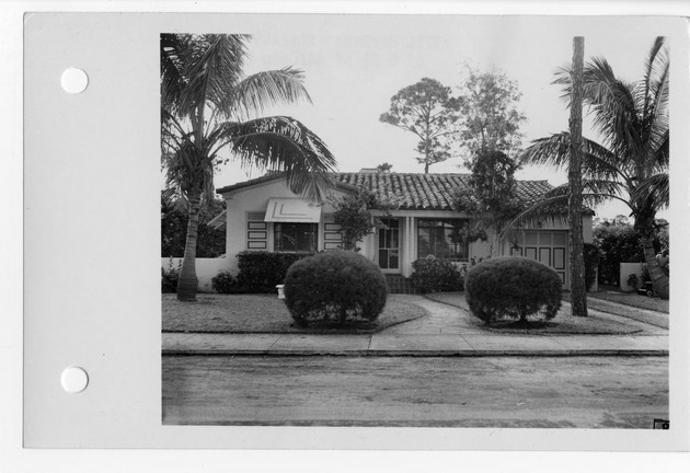 Harlano Street, Coral Gables, Florida - recto