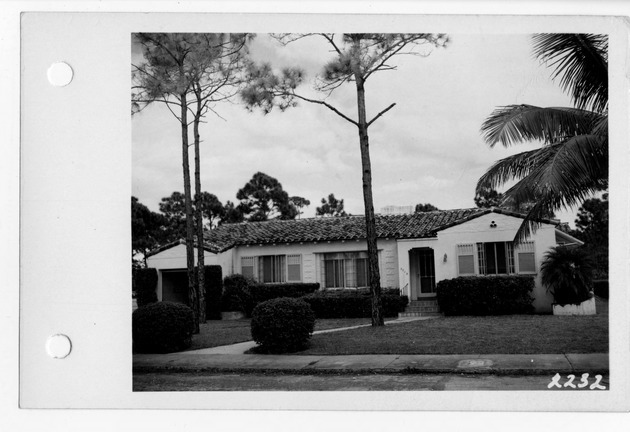 Harlano Street, Coral Gables, Florida - recto