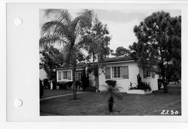 Harlano Street, Coral Gables, Florida - recto