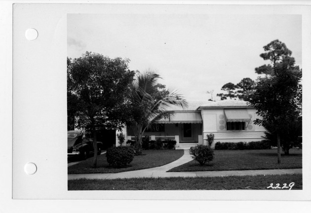 Harlano Street, Coral Gables, Florida - recto