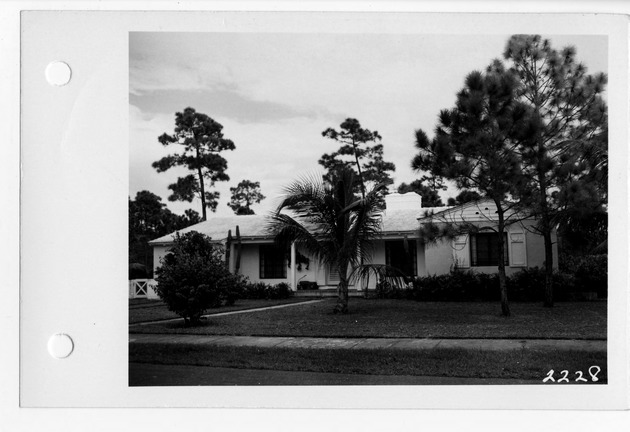 Harlano Street, Coral Gables, Florida - recto