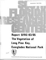 [1983-08] The Vegetation of Long Pine Key, Everglades National Park