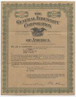 Insurance Policy for Dana A. Dorsey from the General Indemnity Corporation