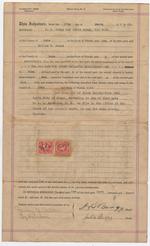 Warranty Deed from H. S. Bragg and Julia Bragg to Willie F. Frank