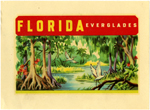 Florida Everglades window sign