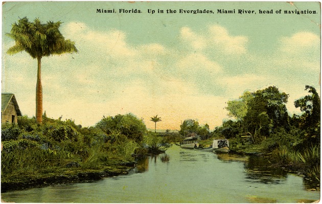 Up in the Everglades, Miami River, head of navigation - Front