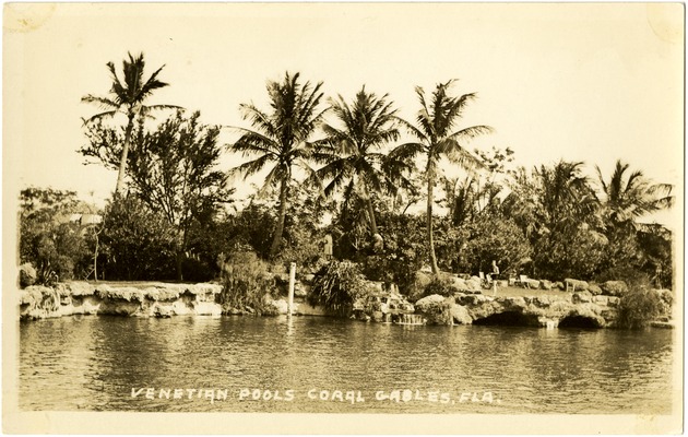 Venetian Pool, Coral Gables, Florida - Recto