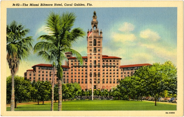 The Miami Biltmore Hotel, Coral Gables, Florida - recto
