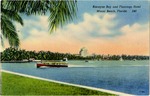 Biscayne Bay and Flamingo Hotel, Miami Beach