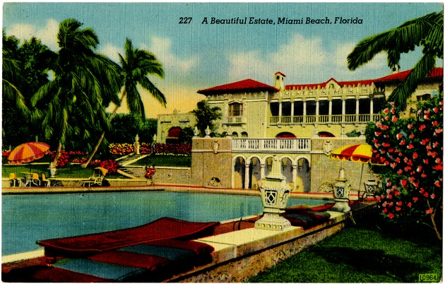 A beautiful estate, Miami Beach, Florida - Front