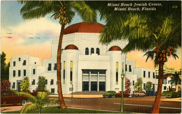 Miami Beach Jewish Center - recto