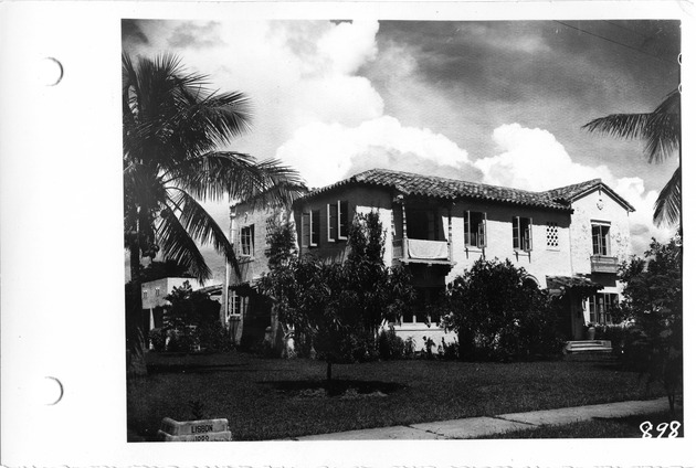 Lisbon Street, Coral Gables, Florida - recto