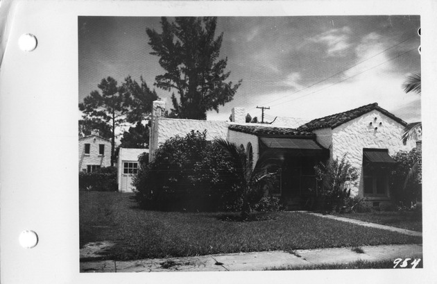 Madrid Street, Coral Gables, Florida - recto