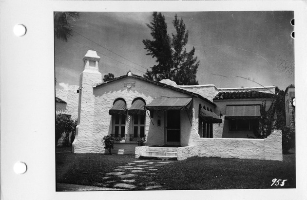 Madrid Street, Coral Gables, Florida - recto