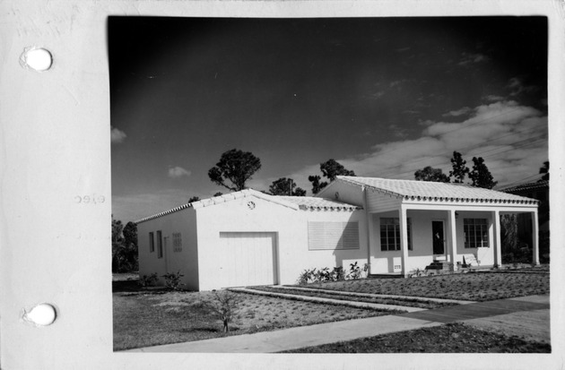 Malaga Avenue, Coral Gables, Florida - recto