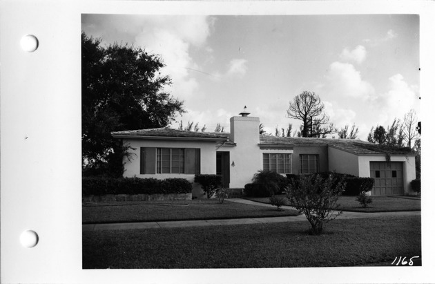 Malaga Avenue, Coral Gables, Florida - recto