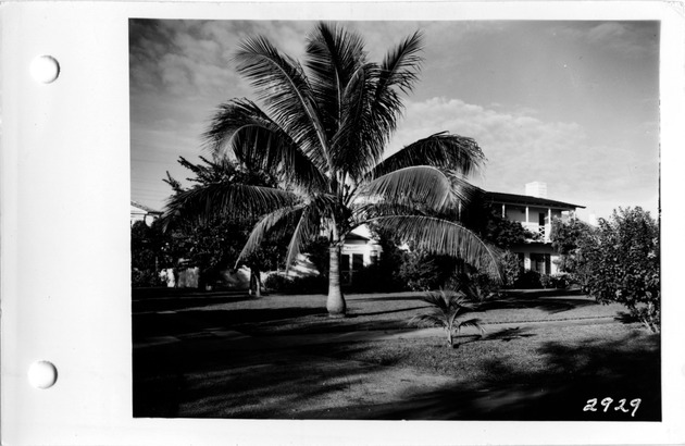 Manati Avenue, Coral Gables, Florida - recto