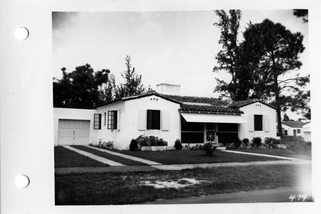 Mariana Avenue, Coral Gables, Florida - recto