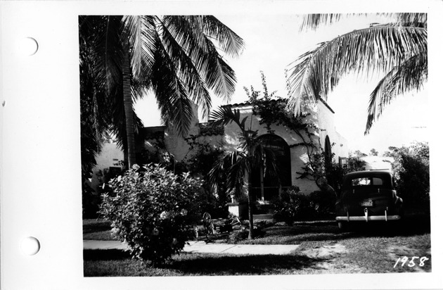 Mariana Avenue, Coral Gables, Florida - recto