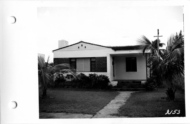 Mariana Avenue, Coral Gables, Florida - recto