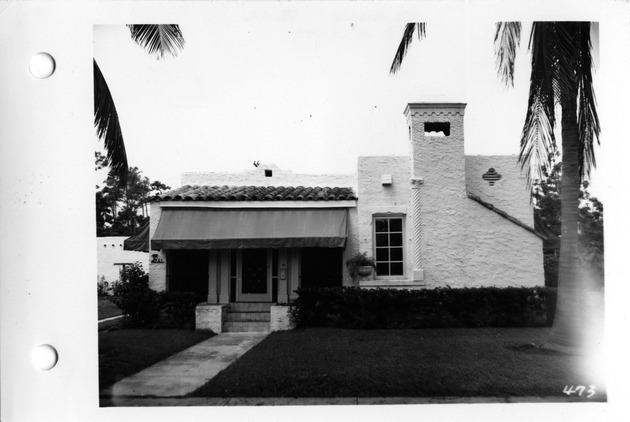 Medina Avenue, Coral Gables, Florida - recto