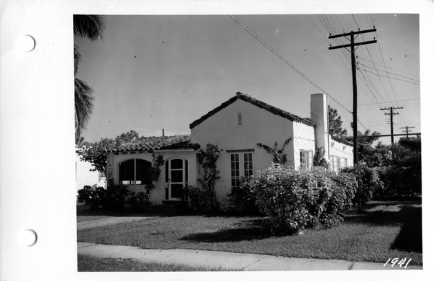 Medina Avenue, Coral Gables, Florida - recto